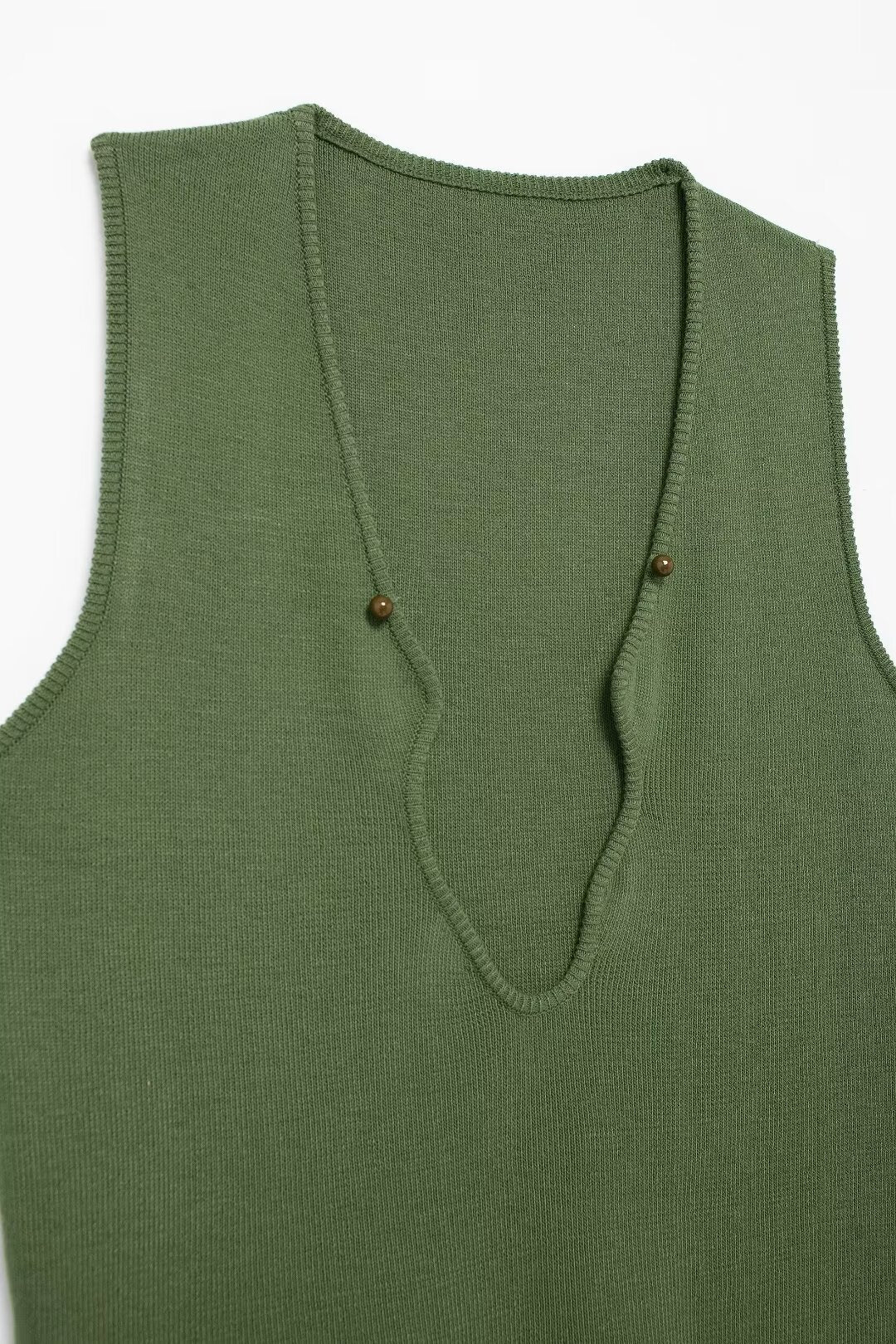 Women's Summer Simple Sleeveless Slimming Top and Skirt Two-Piece Set