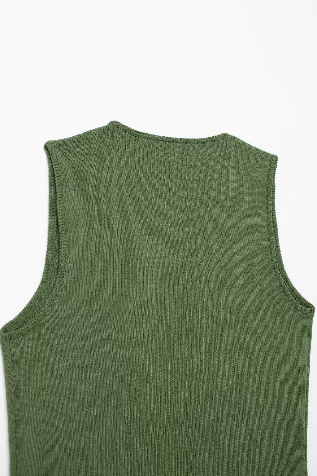 Women's Summer Simple Sleeveless Slimming Top and Skirt Two-Piece Set