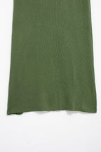 Women's Summer Simple Sleeveless Slimming Top and Skirt Two-Piece Set