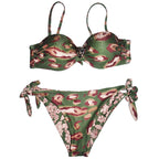 Gathering One-piece Swimwear