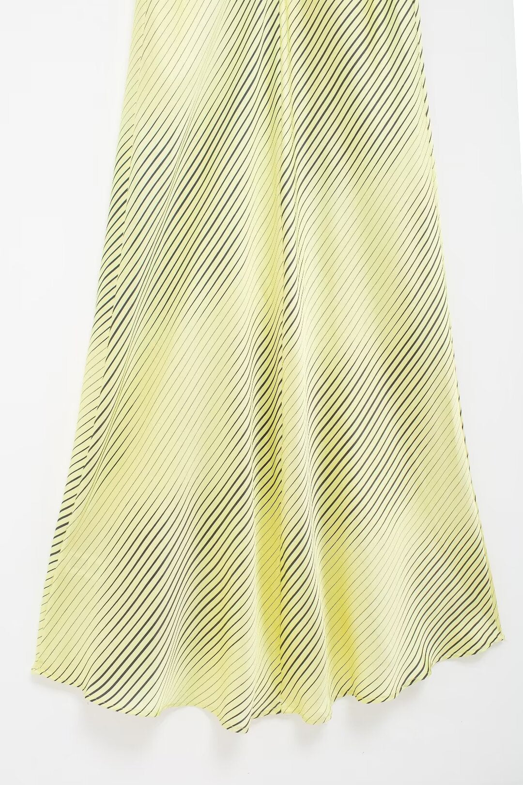 Satin-Feel Backless Halter Dress