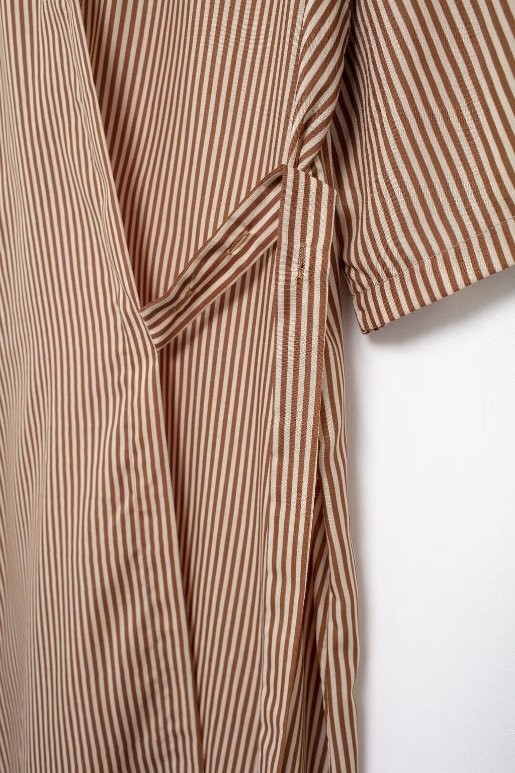 Women's Summer Striped Midi Dress Striped Pajama Pants Suit