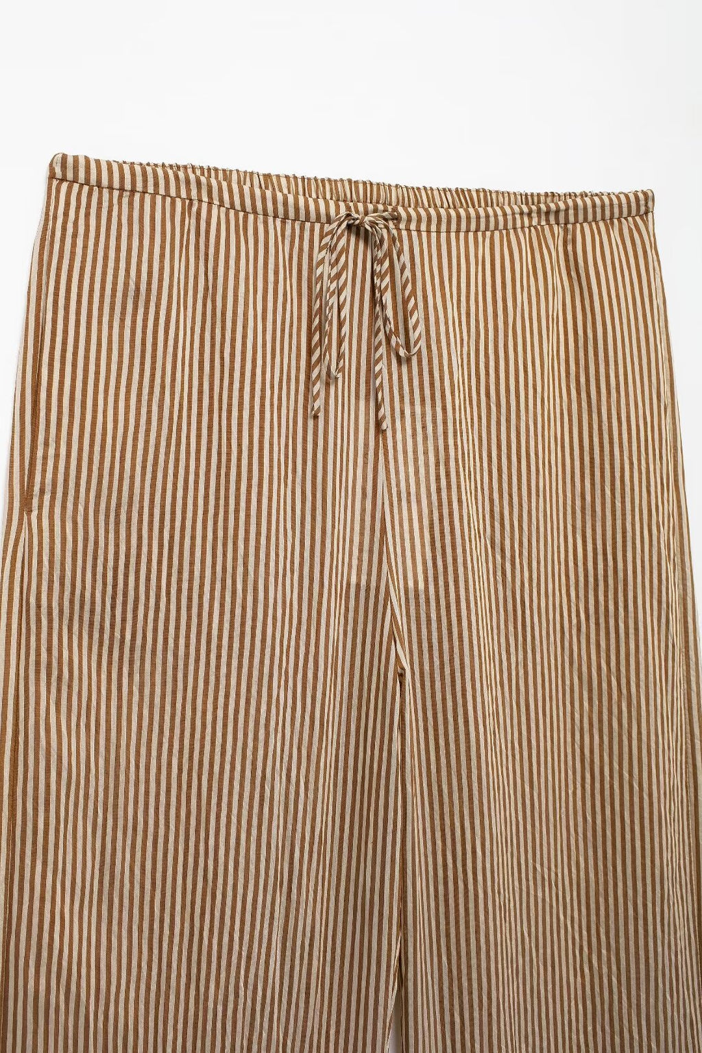 Women's Summer Striped Midi Dress Striped Pajama Pants Suit