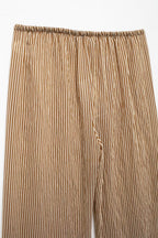 Women's Summer Striped Midi Dress Striped Pajama Pants Suit