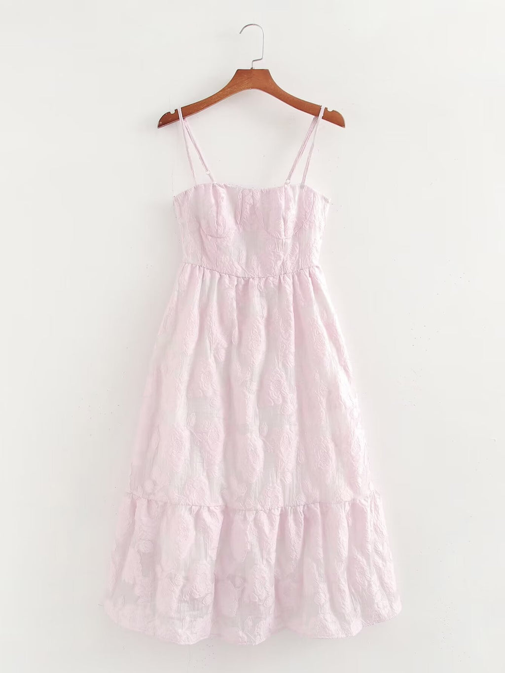 Women's Smocked Floral Maxi Dress