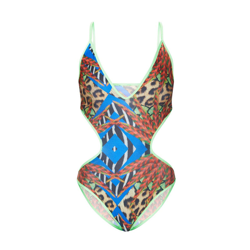 Plus Size One-piece Swimwear