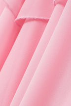 3D Ruffle Spaghetti-Strap A-Line Maxi Dress
