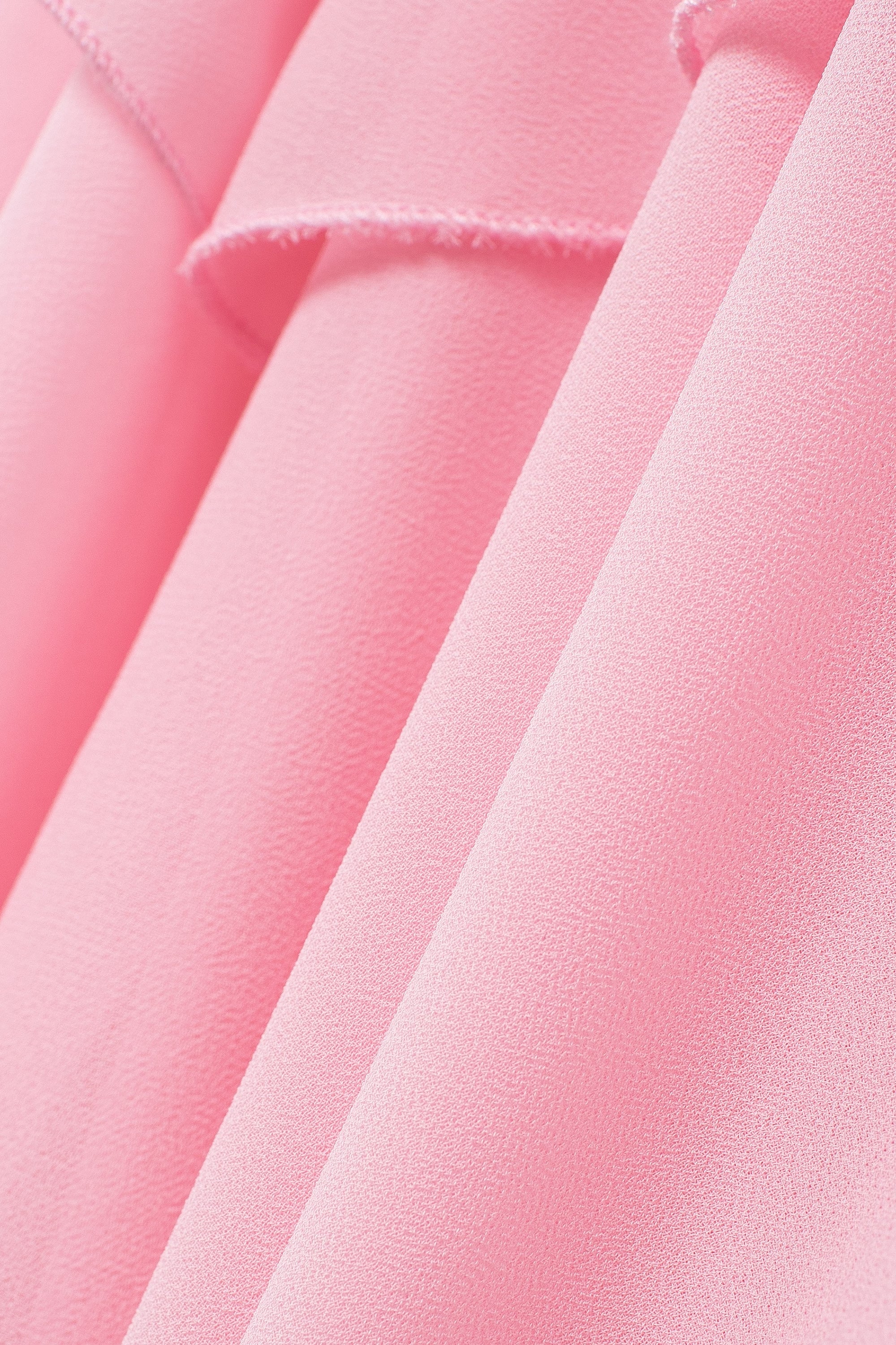 3D Ruffle Spaghetti-Strap A-Line Maxi Dress
