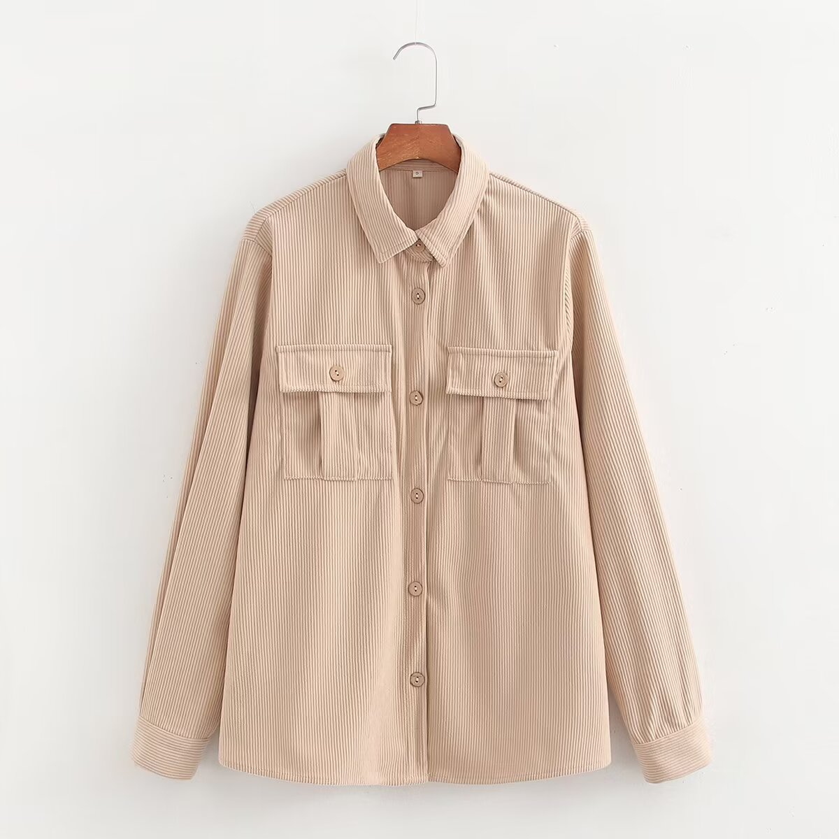 Women's Long-Sleeve Collared Shirt