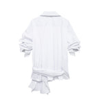 Bowknot Poplin Shirt for Women