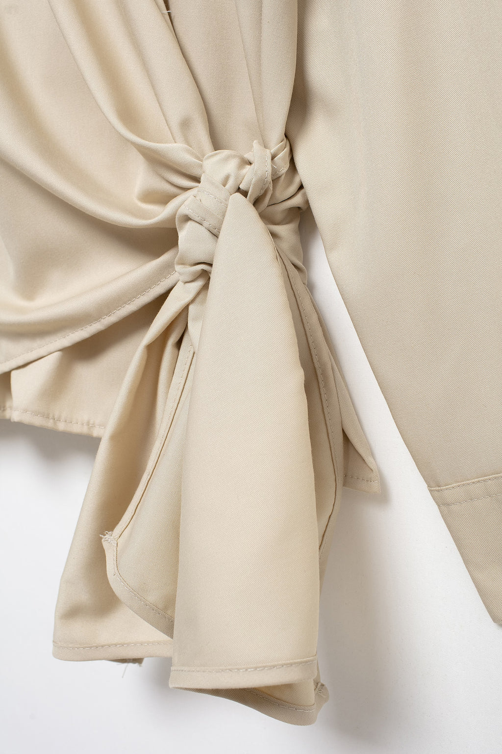 Bowknot Poplin Shirt for Women