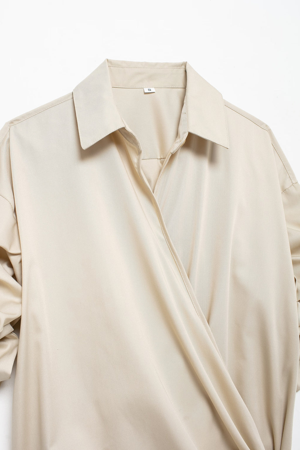 Bowknot Poplin Shirt for Women
