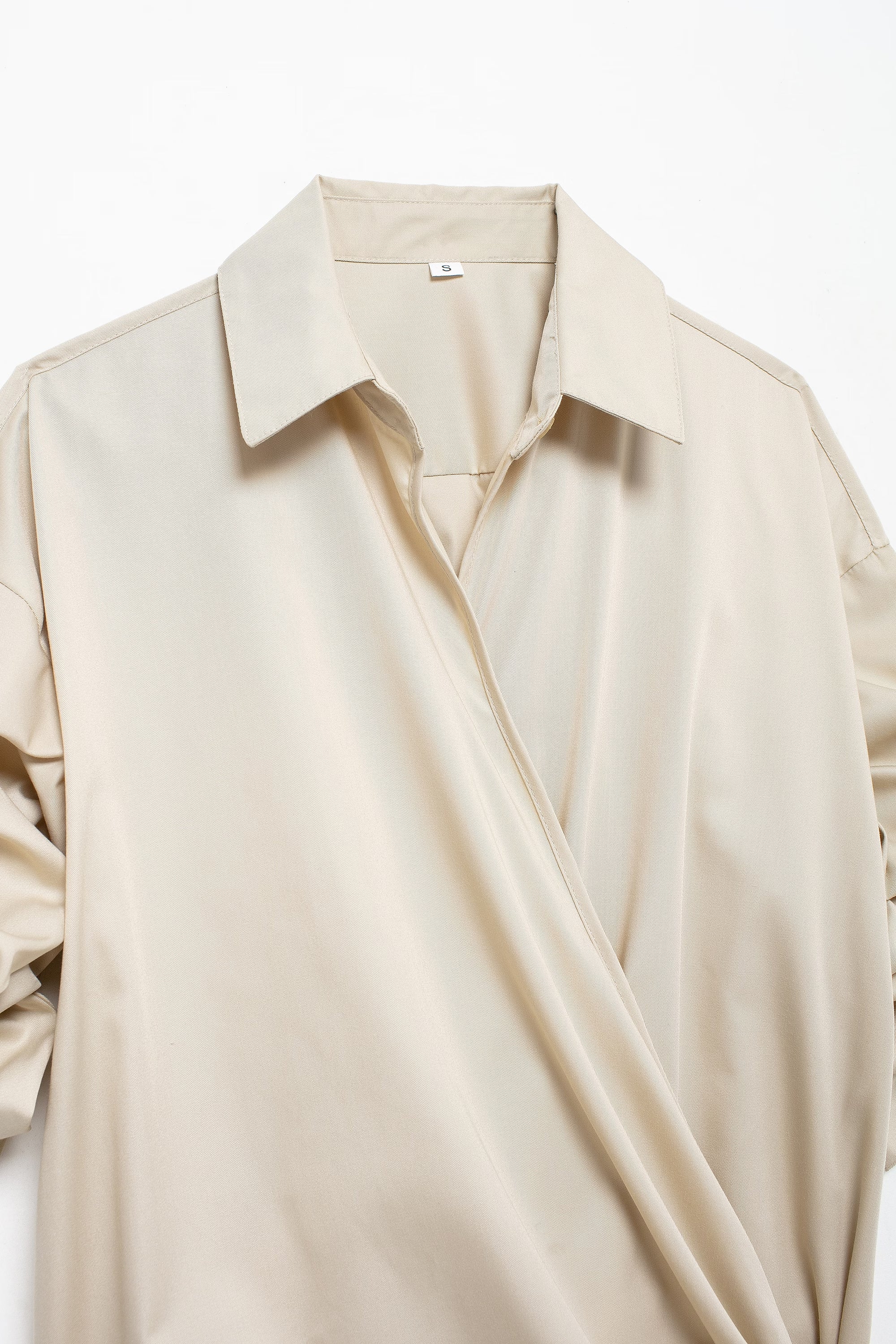 Bowknot Poplin Shirt for Women
