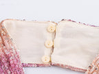 Sequin Bow Tie Hanging Collar Dress