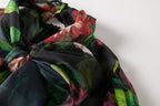 Women's 's Printed Tie-Up Dress