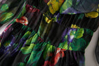Women's 's Printed Tie-Up Dress