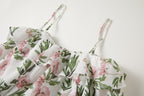 Women's 's Off-Shoulder Ruffled Top & Skirt Set