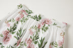 Women's 's Off-Shoulder Ruffled Top & Skirt Set