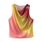 Women's Tie-Dye Skirt Set