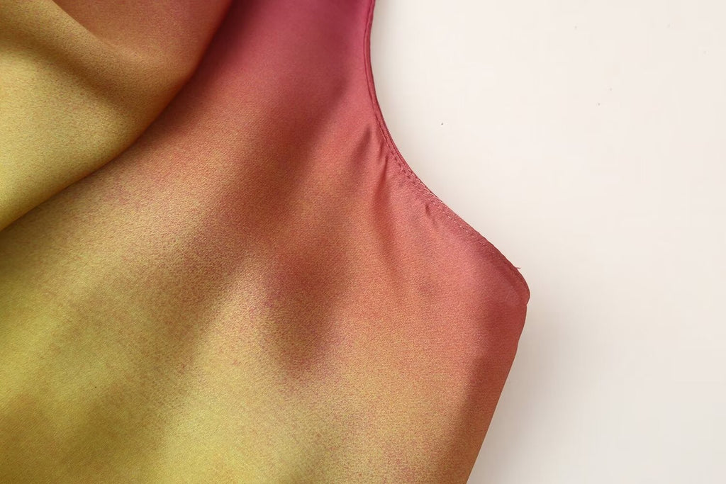 Women's Tie-Dye Skirt Set