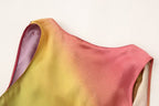 Women's Tie-Dye Skirt Set