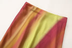 Women's Tie-Dye Skirt Set