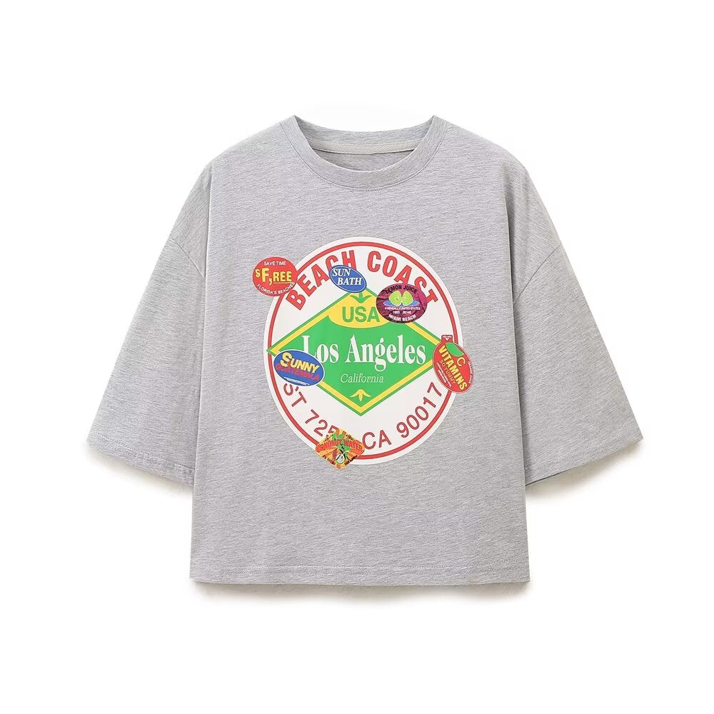 Women’s Graphic Print Short Sleeve T-Shirt
