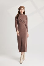 Women's 's Bow Knit Sweater Vest & Dress Set