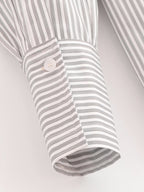 Women's Irregular Asymmetric Striped Shirt Sexy Pirational Design Shirt