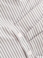 Women's Irregular Asymmetric Striped Shirt Sexy Pirational Design Shirt