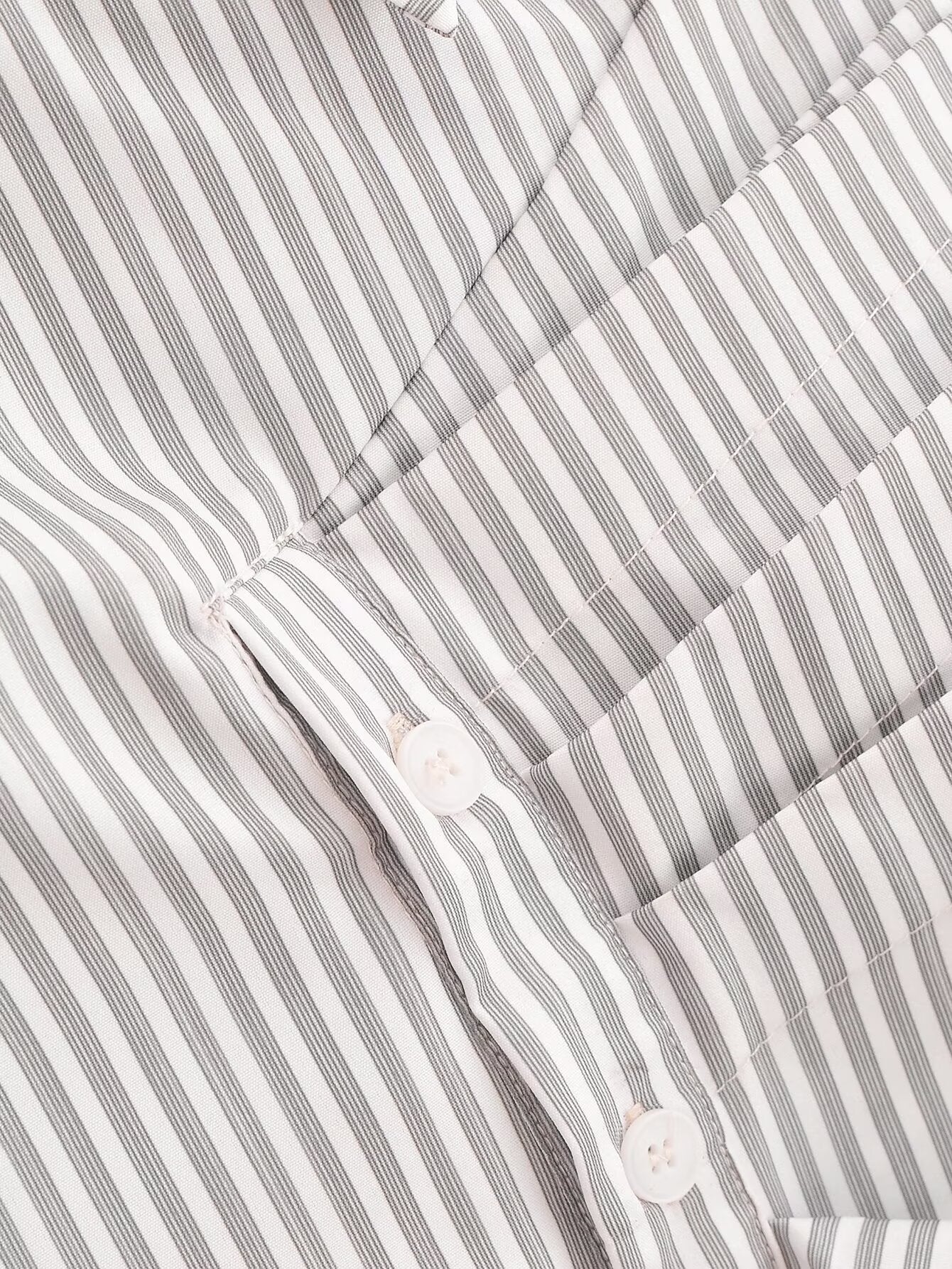 Women's Irregular Asymmetric Striped Shirt Sexy Pirational Design Shirt