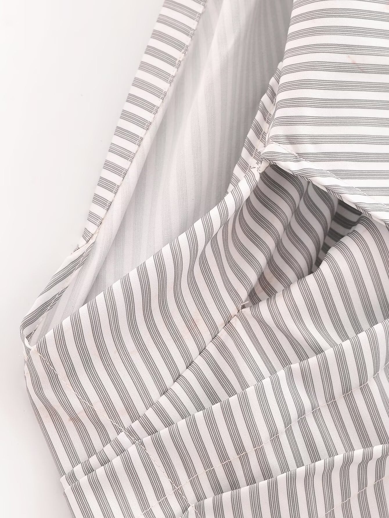 Women's Irregular Asymmetric Striped Shirt Sexy Pirational Design Shirt