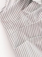 Women's Irregular Asymmetric Striped Shirt Sexy Pirational Design Shirt
