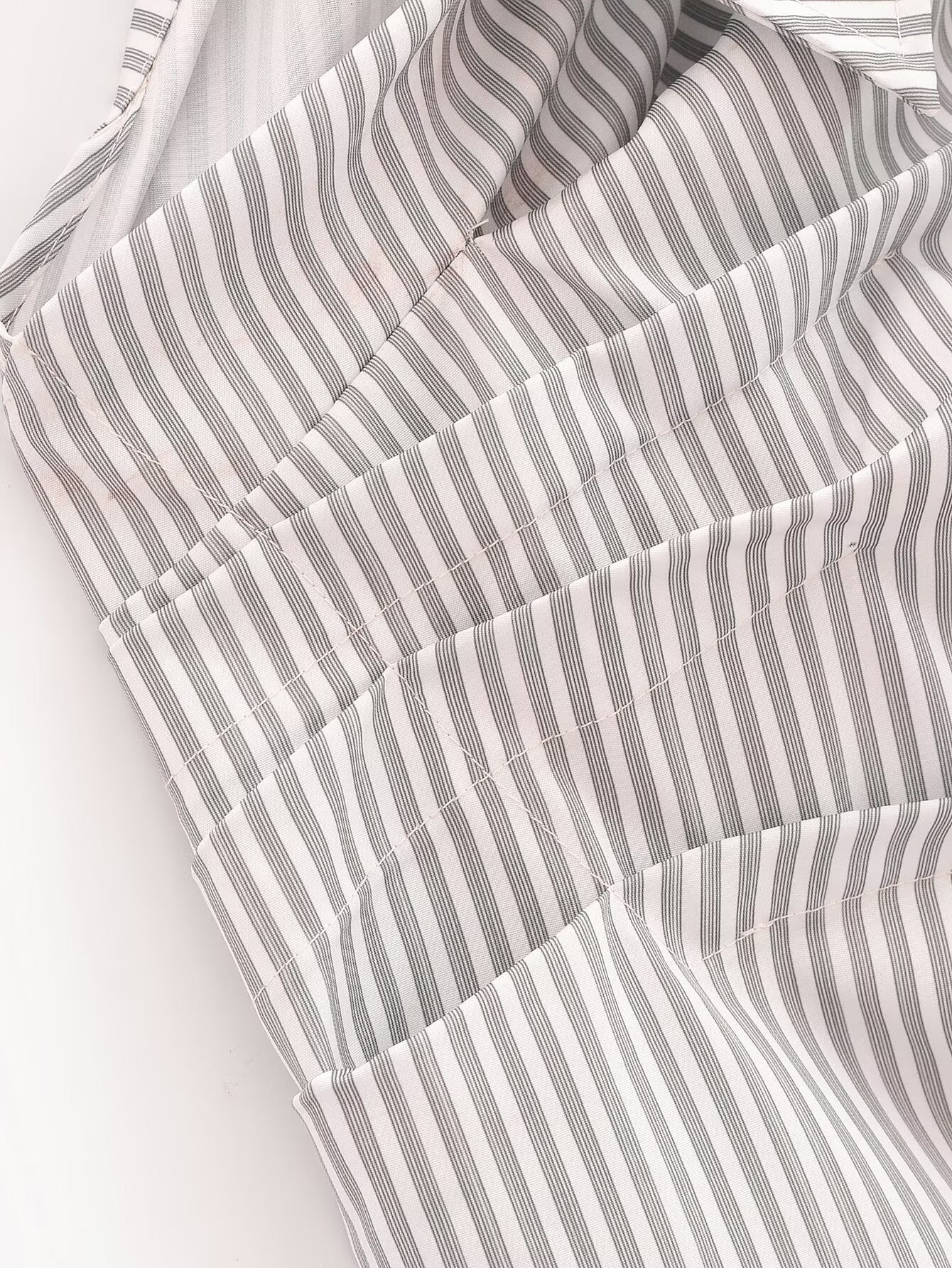 Women's Irregular Asymmetric Striped Shirt Sexy Pirational Design Shirt
