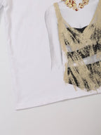 Women’s Graphic Print Casual Short Sleeve T-Shirt