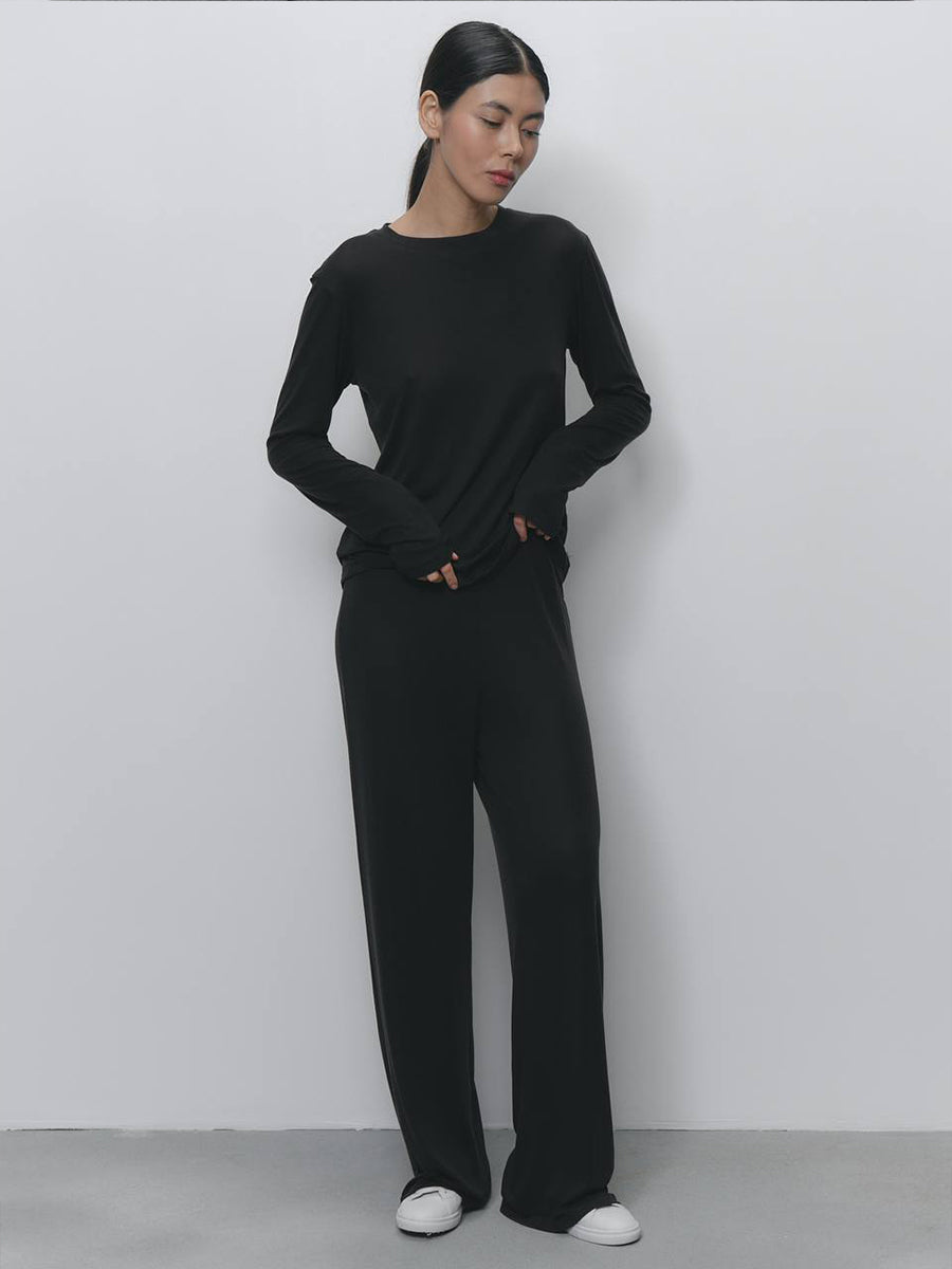 Black Pants Set