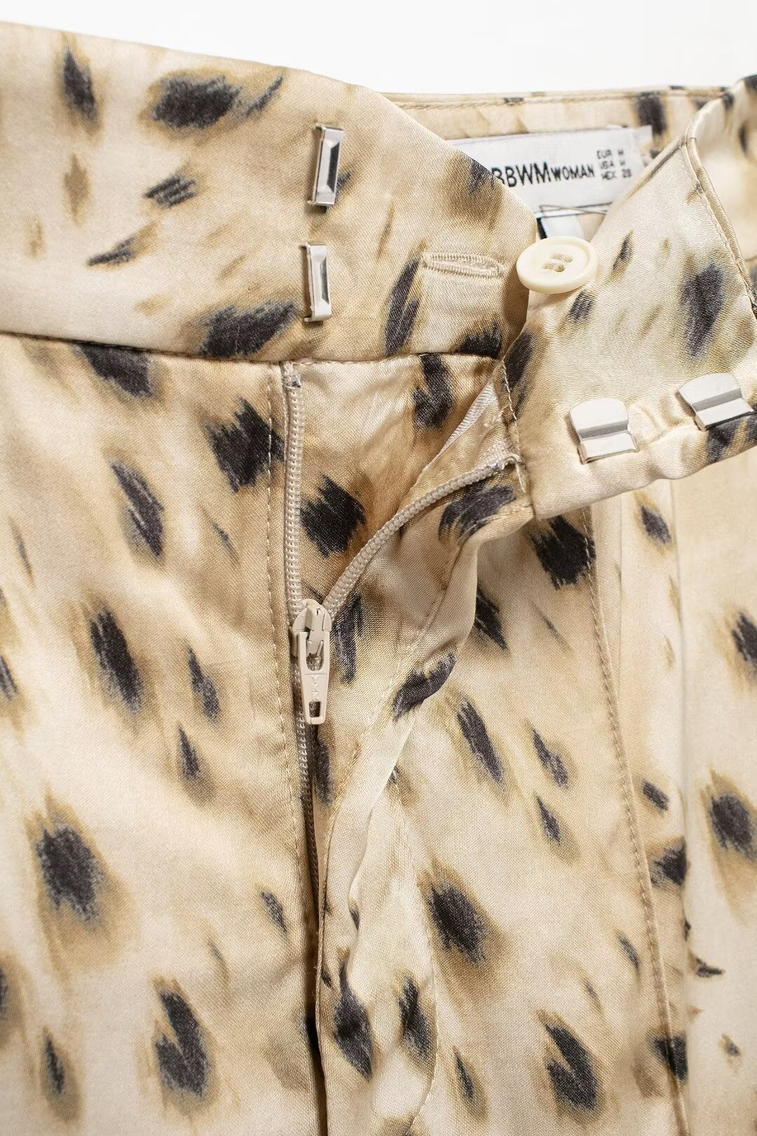 Women's Summer Animal Pattern Printing Collared Single Breasted Long