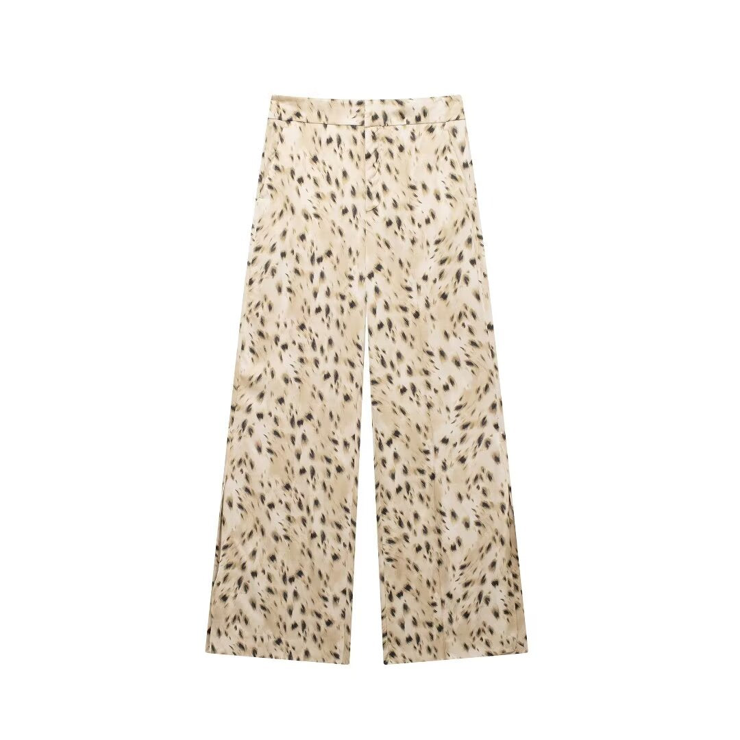 Brown Casual Pants