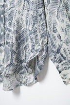 Women's Fall Women's Animal Pattern Printed Shirt Casual Pants