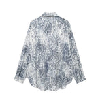 Women's Fall Women's Animal Pattern Printed Shirt Casual Pants
