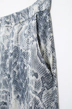Women's Fall Women's Animal Pattern Printed Shirt Casual Pants