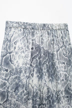 Women's Fall Women's Animal Pattern Printed Shirt Casual Pants