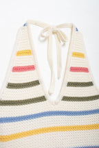 Women's Crochet Halter Vest Top
