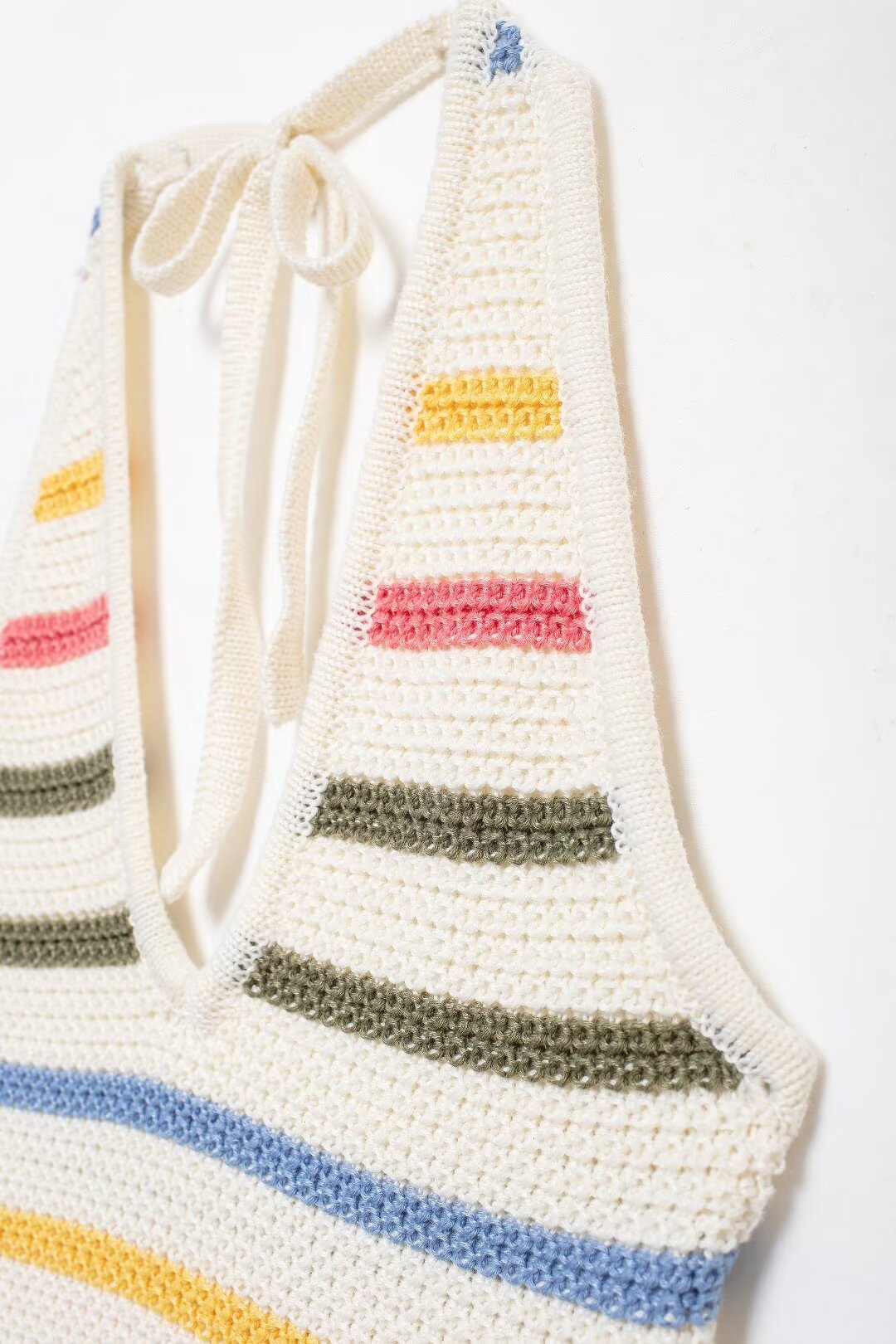 Women's Crochet Halter Vest Top