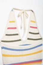 Women's Crochet Halter Vest Top
