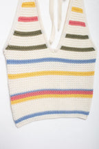 Women's Crochet Halter Vest Top