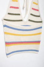Women's Crochet Halter Vest Top