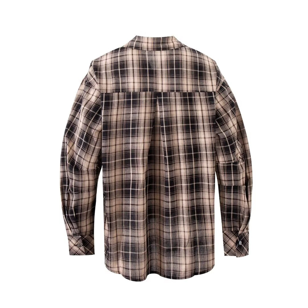 Women’s Retro Plaid Shacket