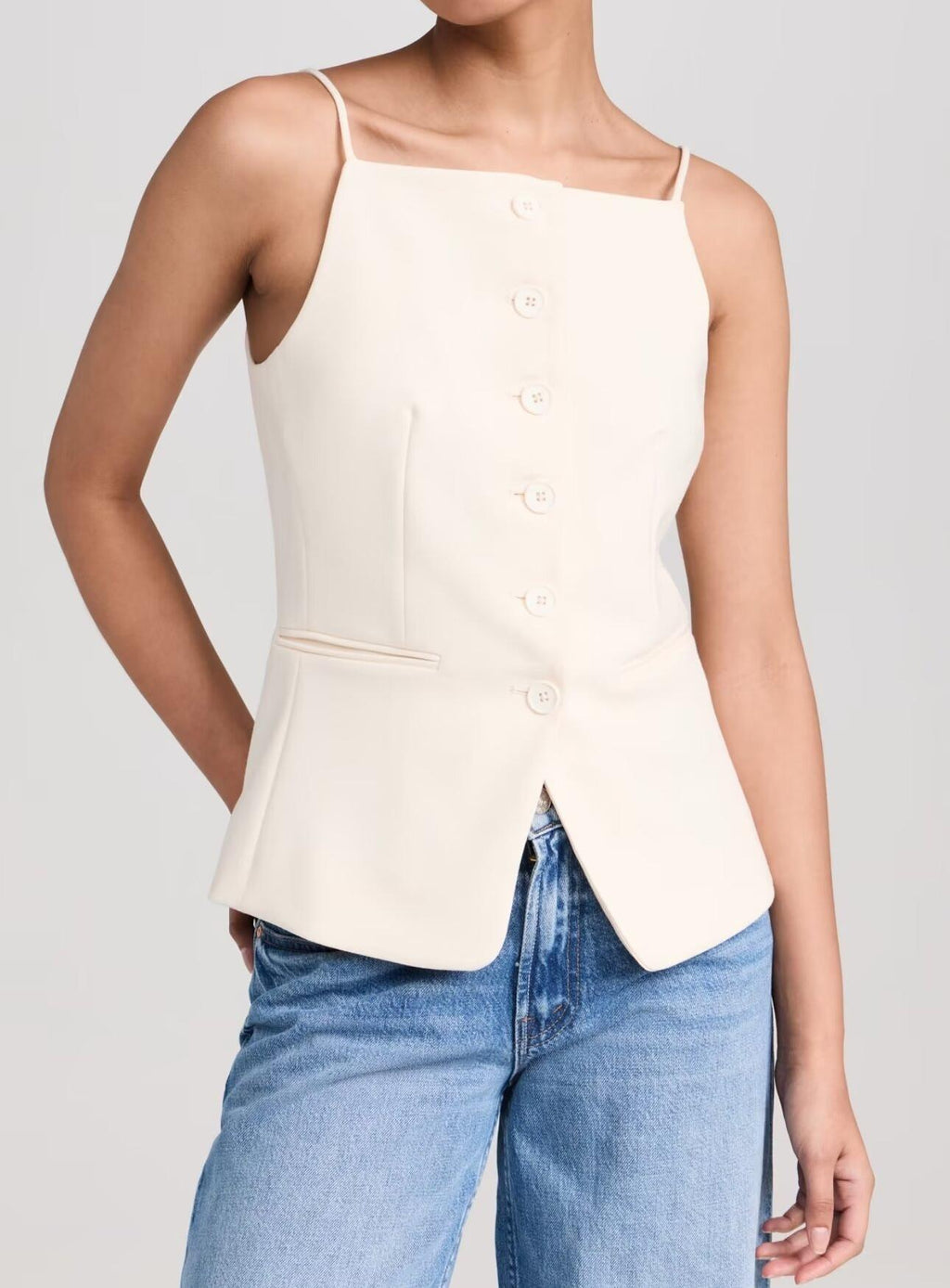 Women's One Breasted Vest