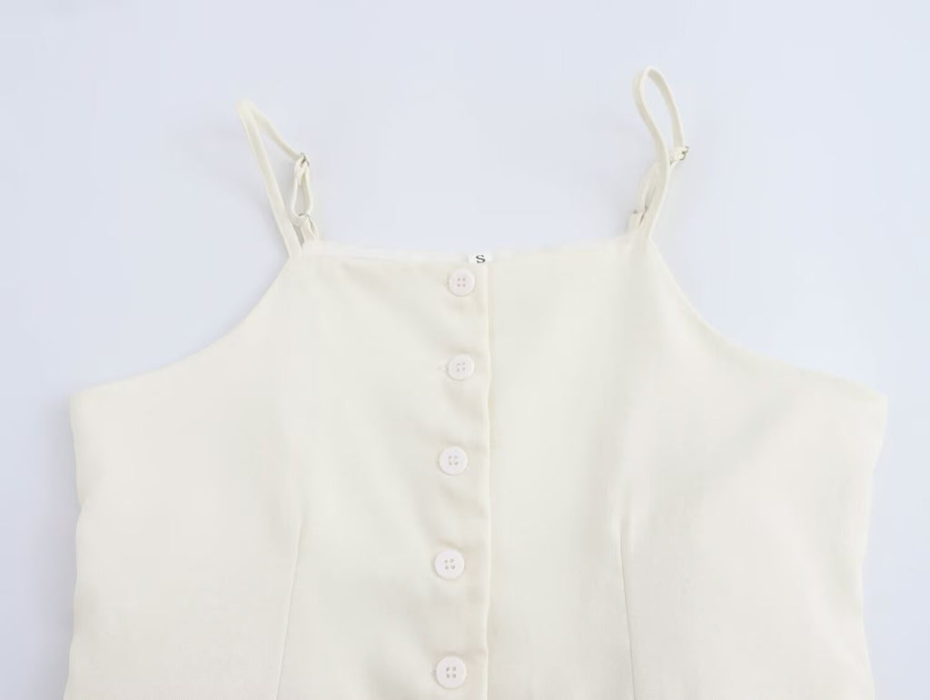 Women's One Breasted Vest